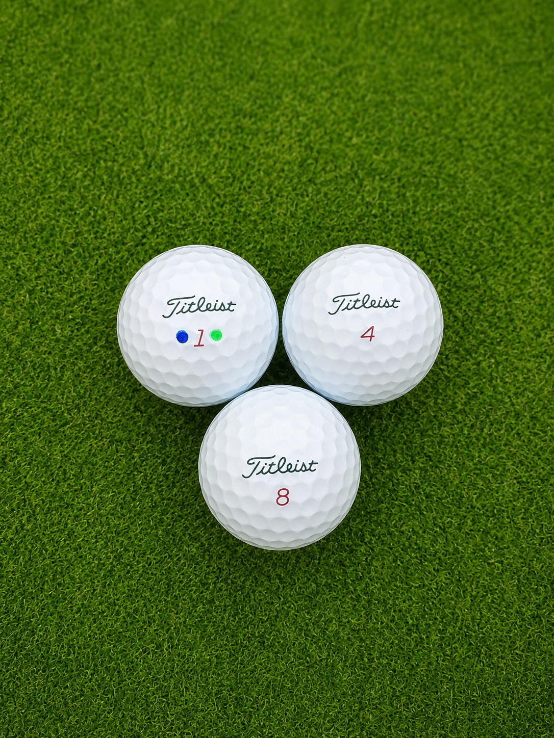 3x Titleist ProV1x Golf Balls