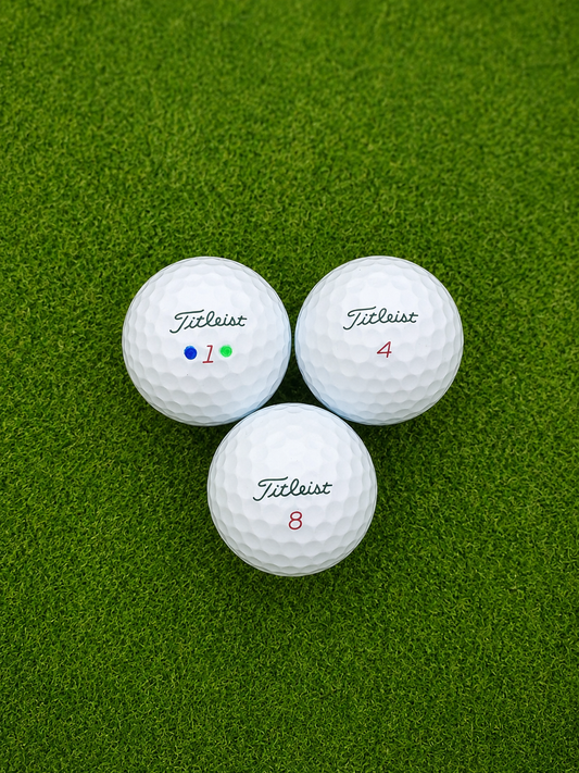 3x Titleist ProV1x Golf Balls