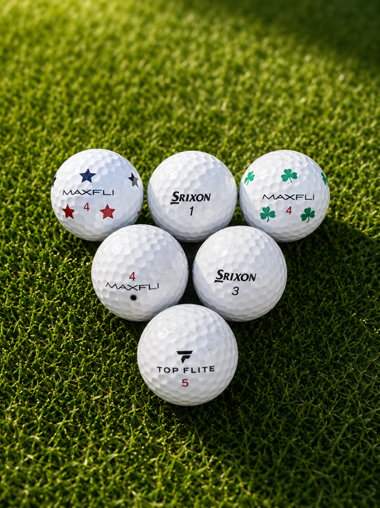 10x B tier Branded Refurbished Balls