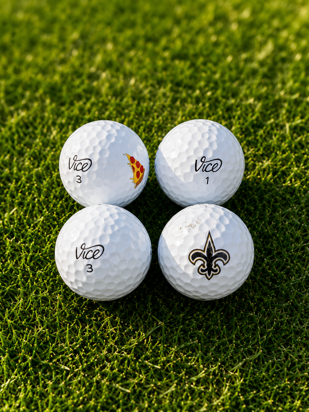 2x Logo Vice Drive Balls